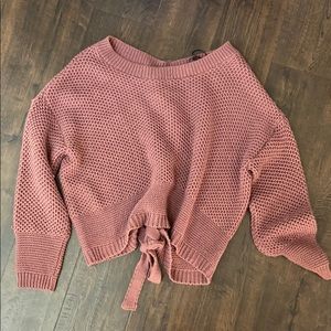 EXPRESS SMALL Dusty ROSE Sweater